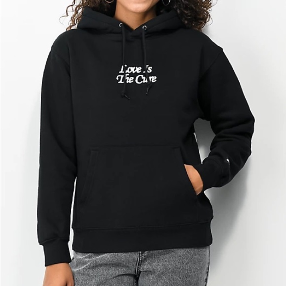 Obey Woman’s Black Hoodie (Small)